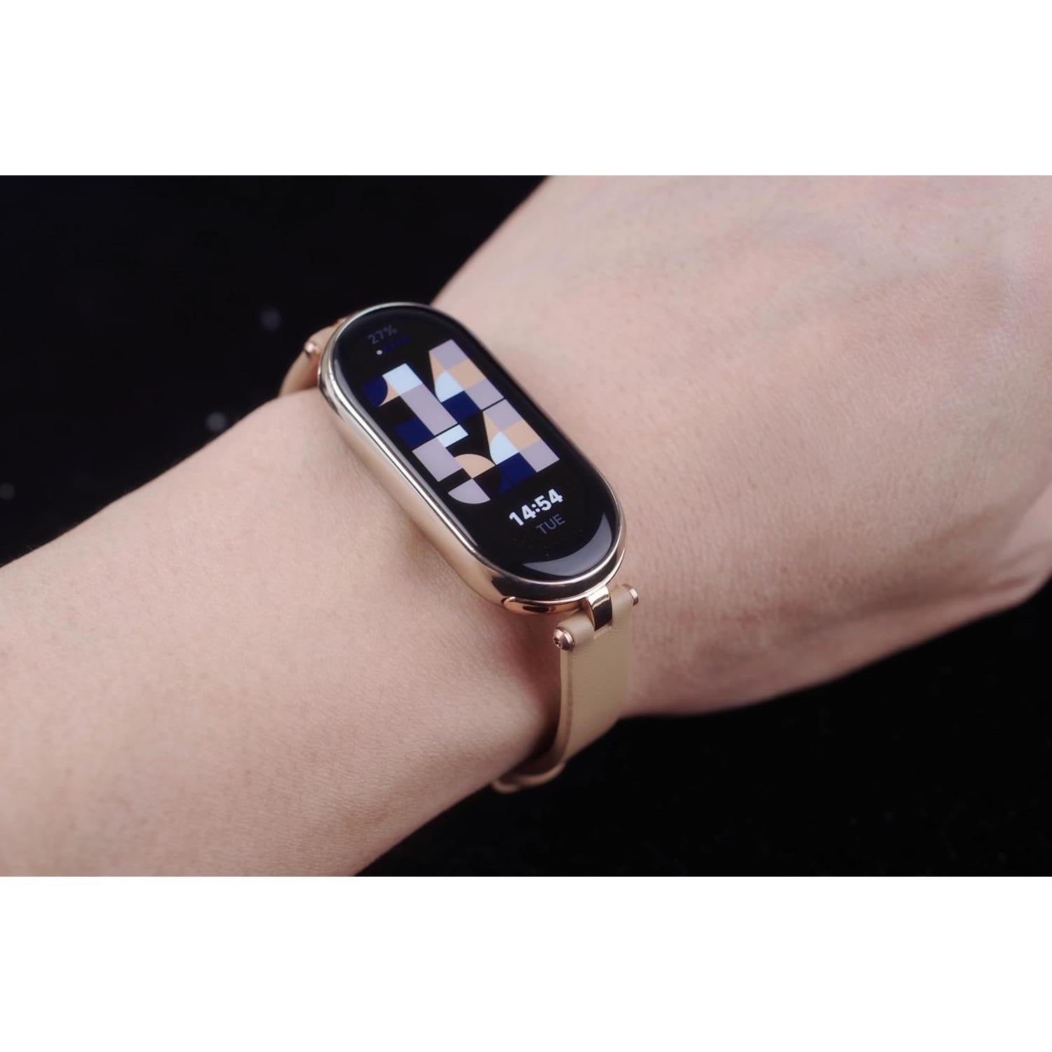 Correa MIJOBS para Xiaomi Mi Band 8 y 9 Cuero Genuino