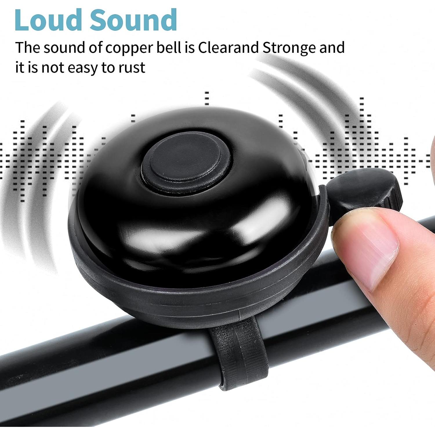 Campana de Bicicleta Clásica Xthuge XT106 Aluminio Sonido Fuerte