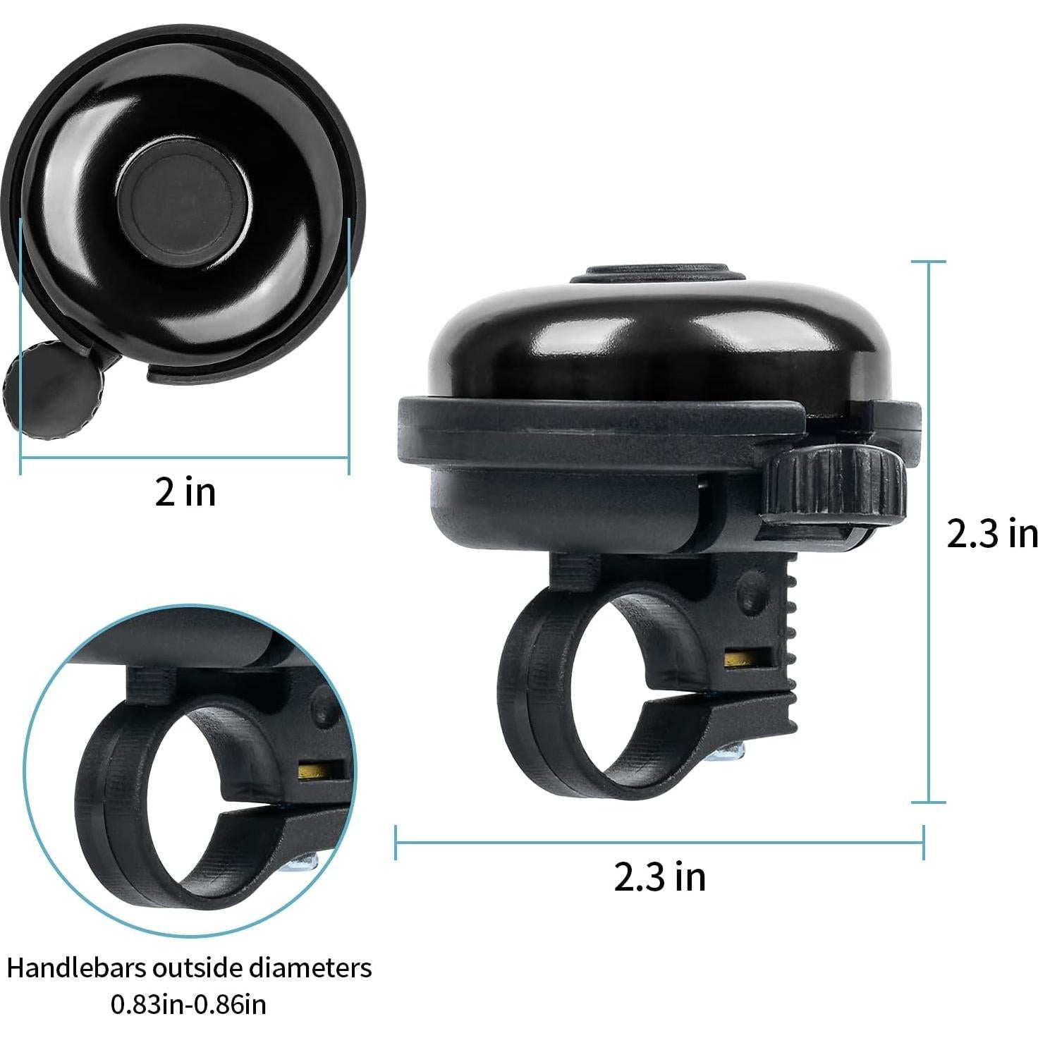 Campana de Bicicleta Clásica Xthuge XT106 Aluminio Sonido Fuerte