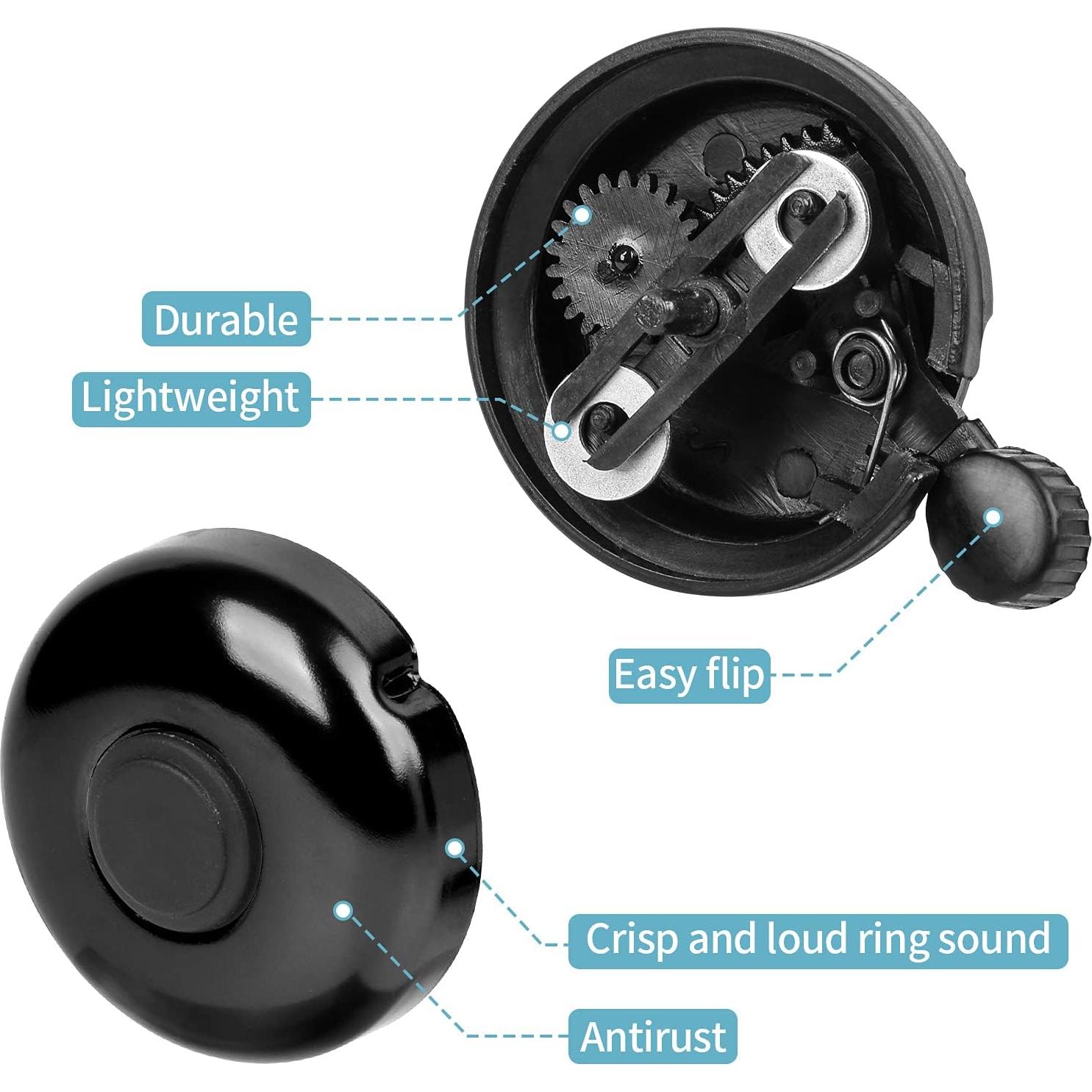 Campana de Bicicleta Clásica Xthuge XT106 Aluminio Sonido Fuerte