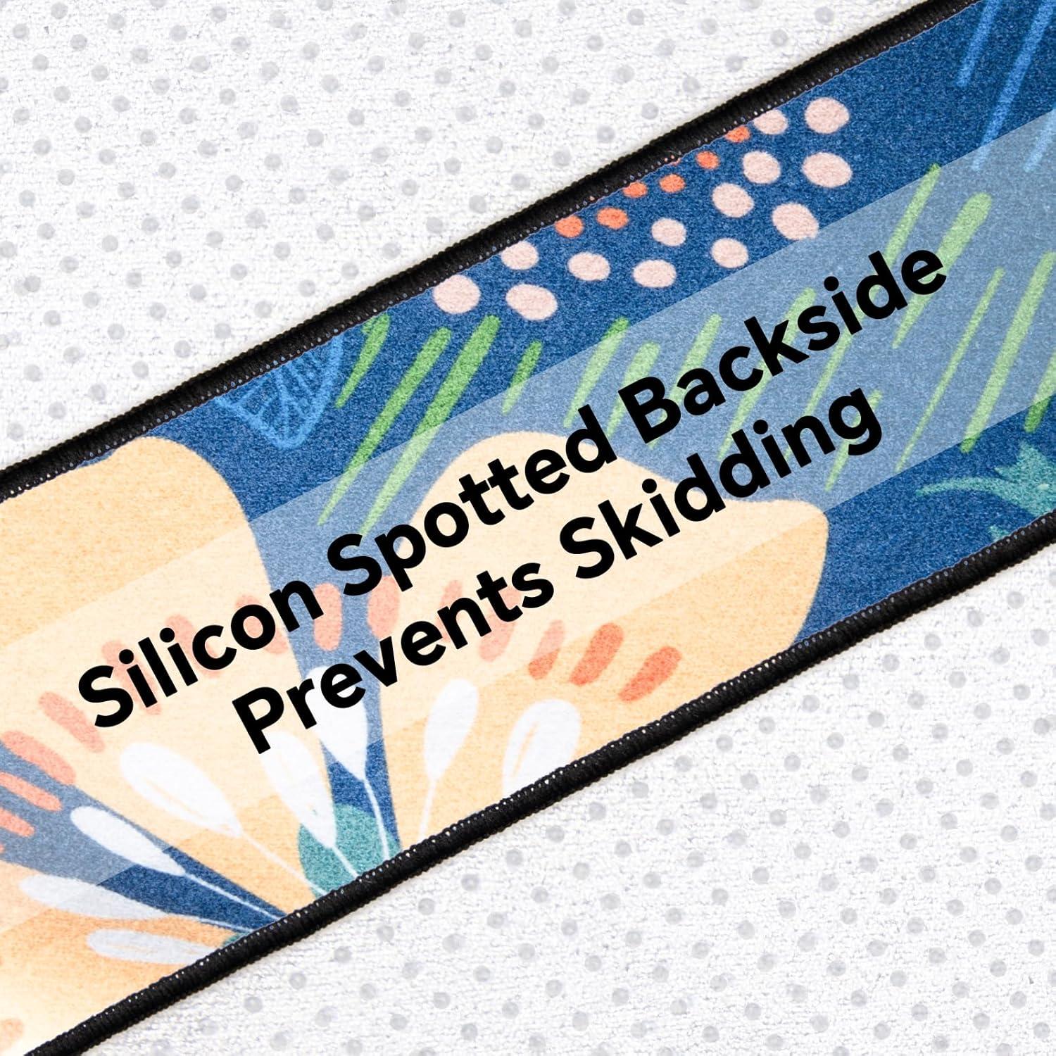 Toalla de Yoga Estrella Colorida 178x66cm Antideslizante