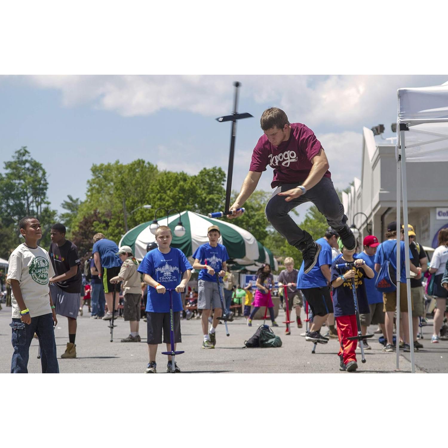 Pogo Stick NSG Vuelo Rendimiento Premium Negro 36.3-81.6 kg