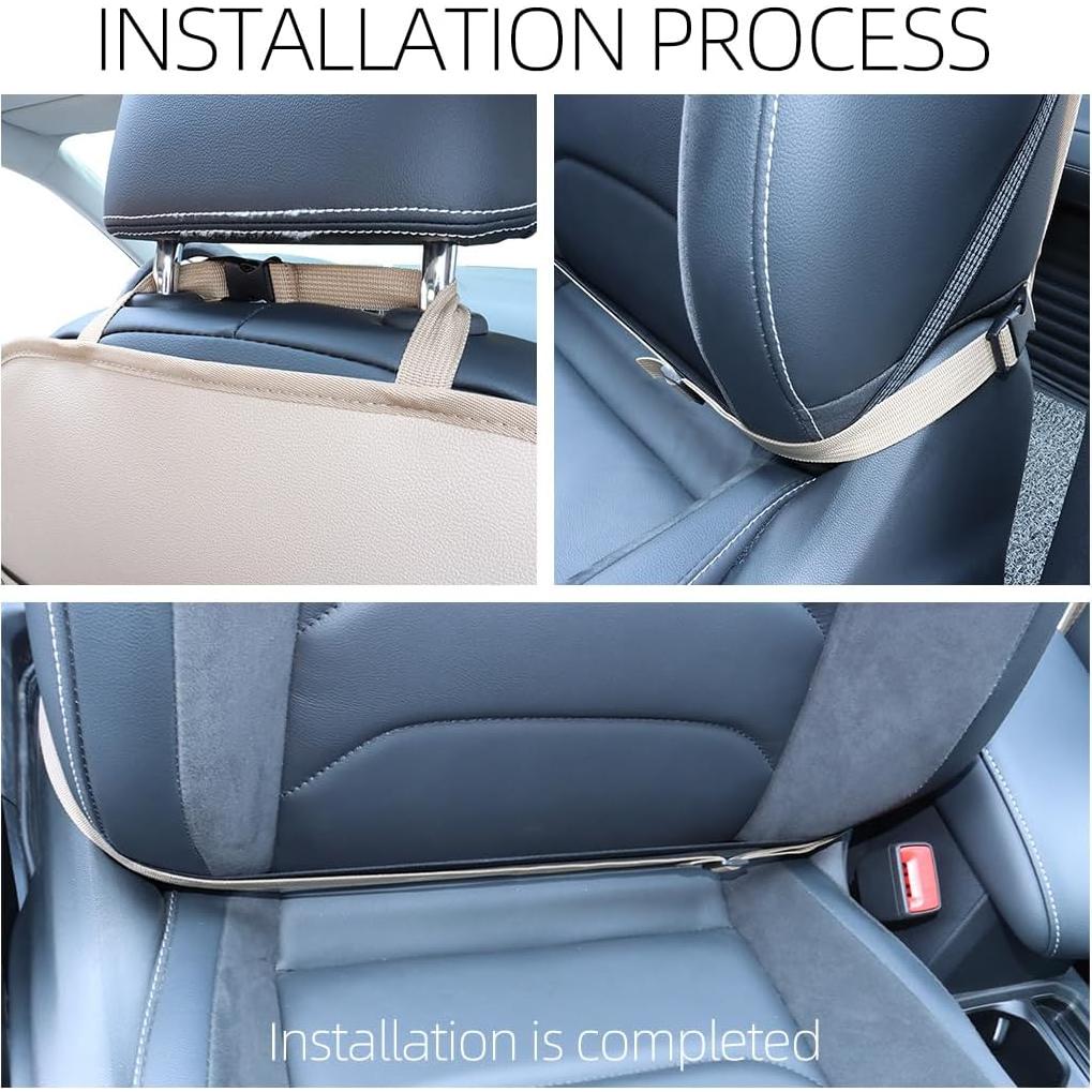 Organizador de Asiento Trasero Pefirst Beige 43x70cm Resistente