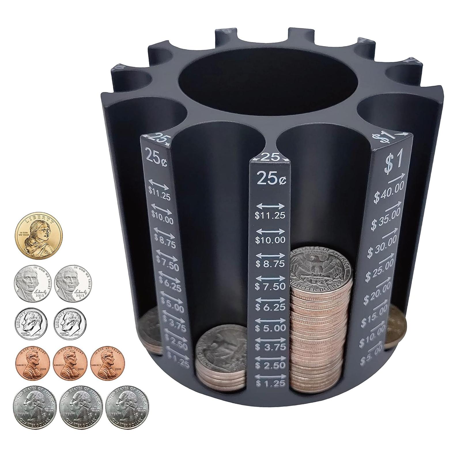 Organizador de Monedas y Escritorio Byteen8 - 11 Compartimentos