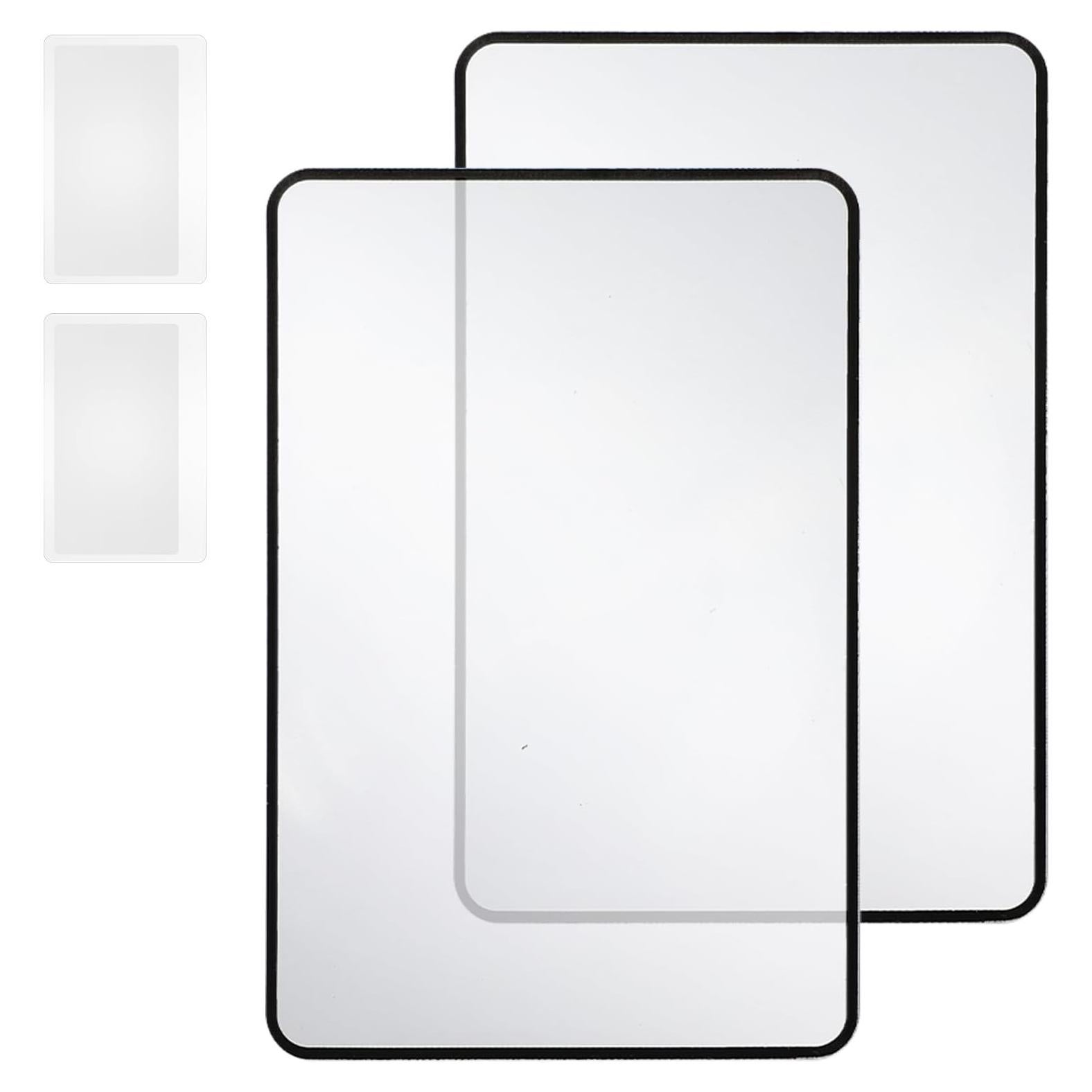 Lupa de Aumento 3X Ptwola - 4 Pcs, Lente Fresnel 12x18cm y 8.5x5.5cm