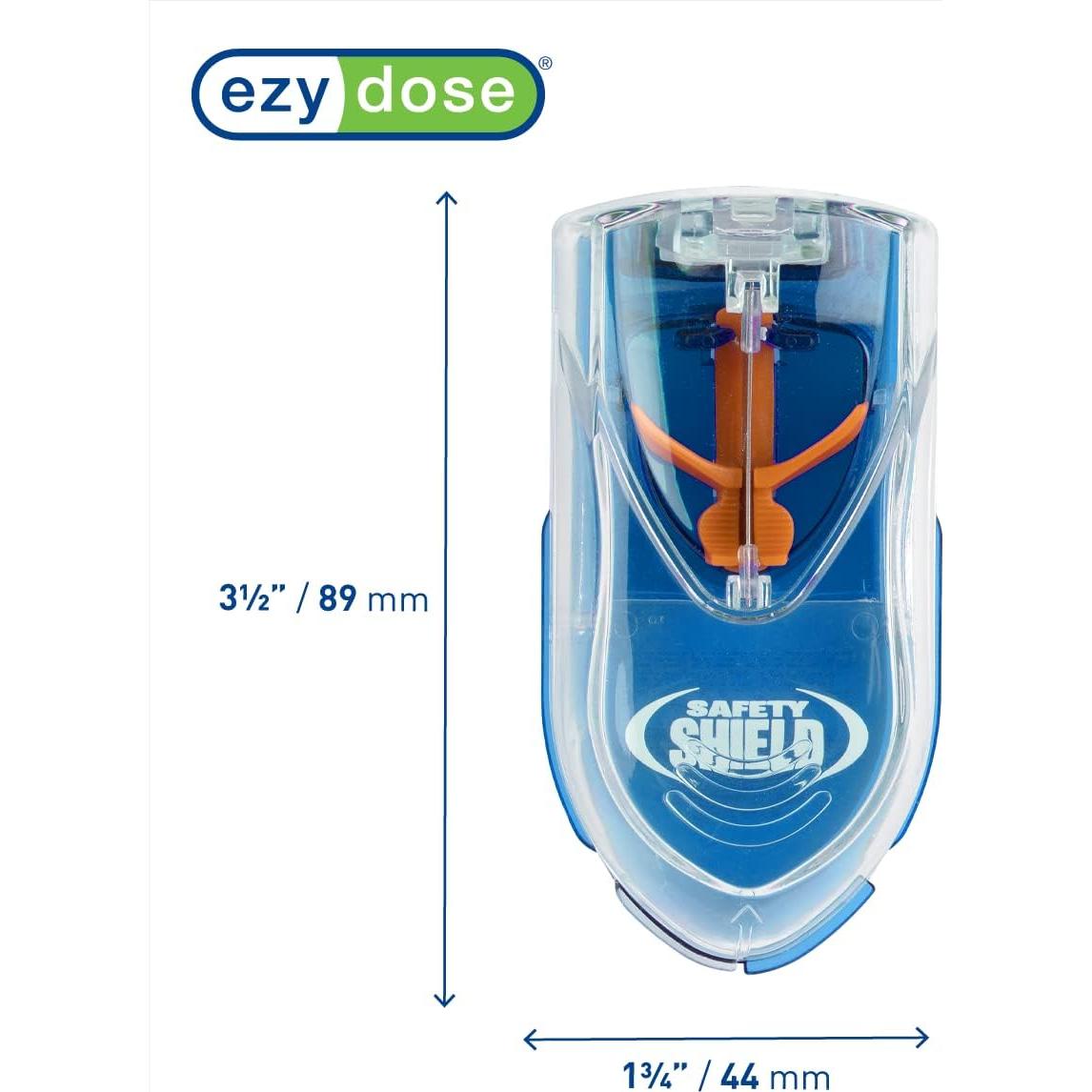 Cortador de Pastillas Ezy Dose Azul con Escudo de Seguridad