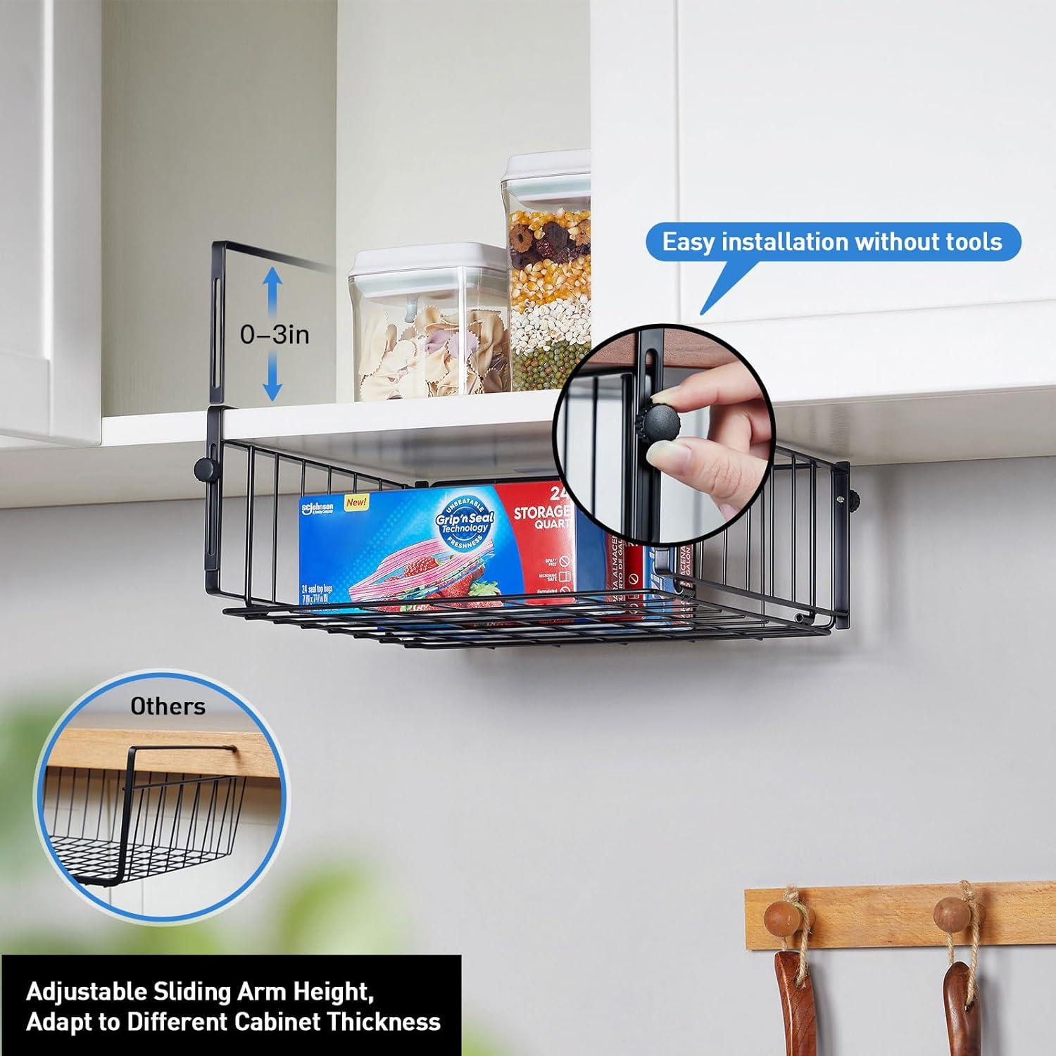 Cestas de Almacenamiento Colgantes AmonHouseware - 2 Unidades