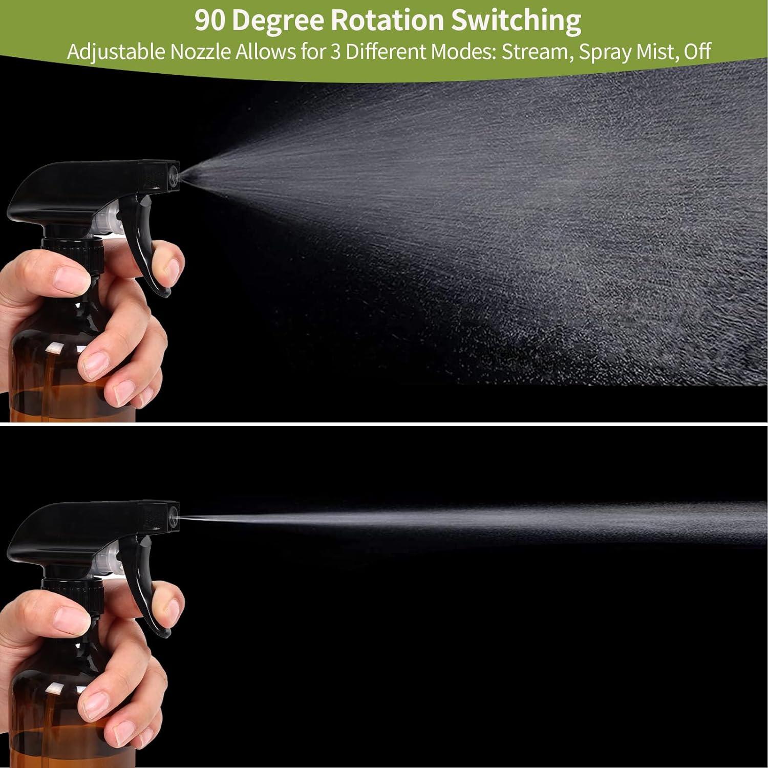 Botellas de Spray de Limpieza Calvalor 295 ml Marrón - 2 Piezas