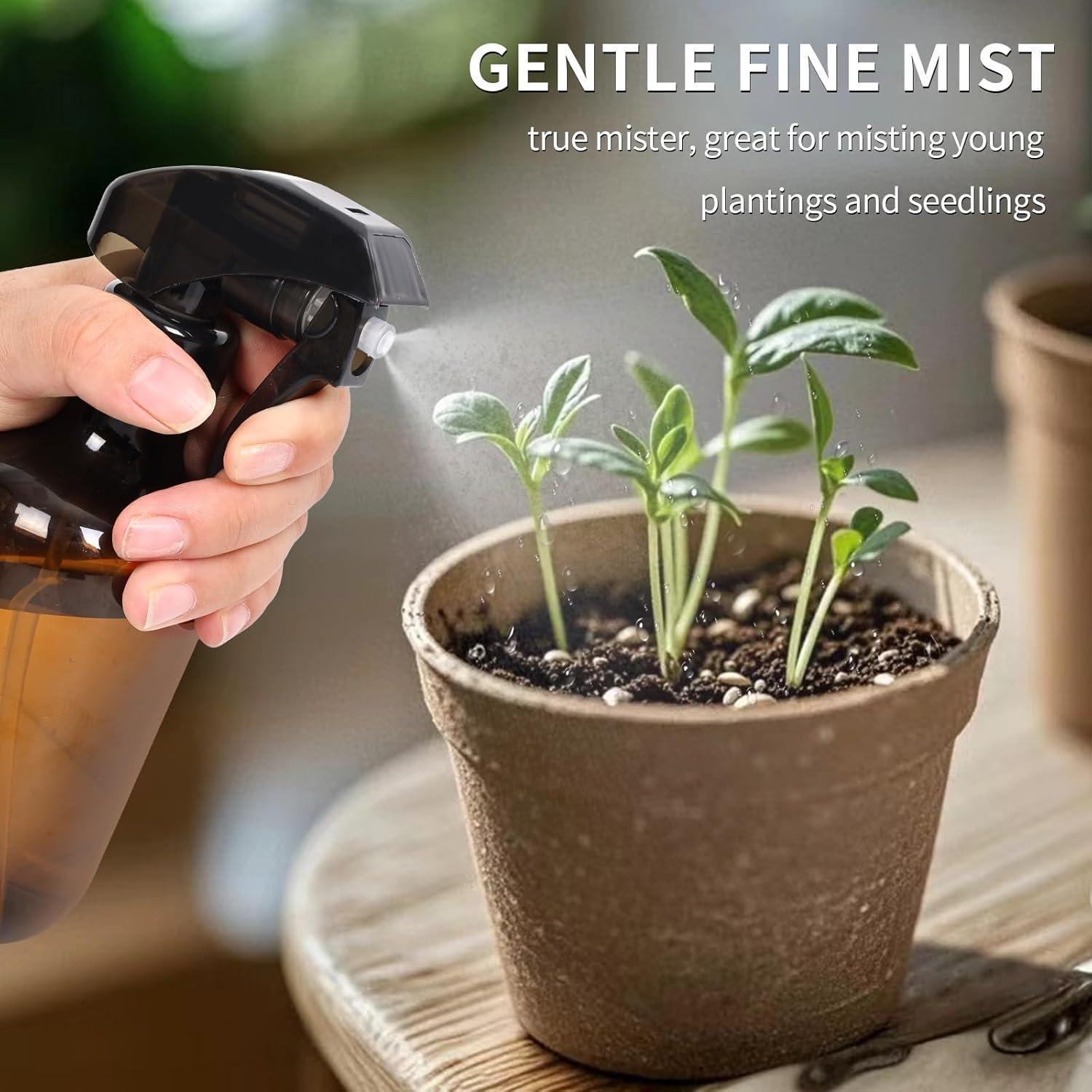 Botellas de Spray de Limpieza Calvalor 295 ml Marrón - 2 Piezas