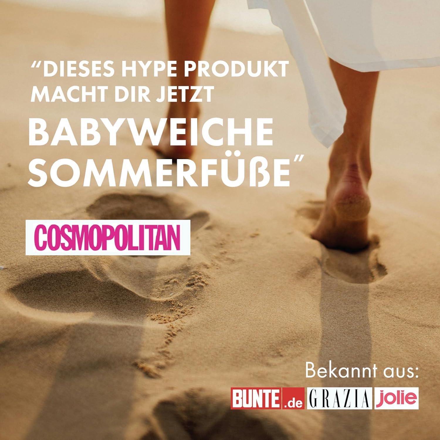 Mascarilla Exfoliante para Pies Summer Foot - 1 Par - Extractos de Pepino y Urea