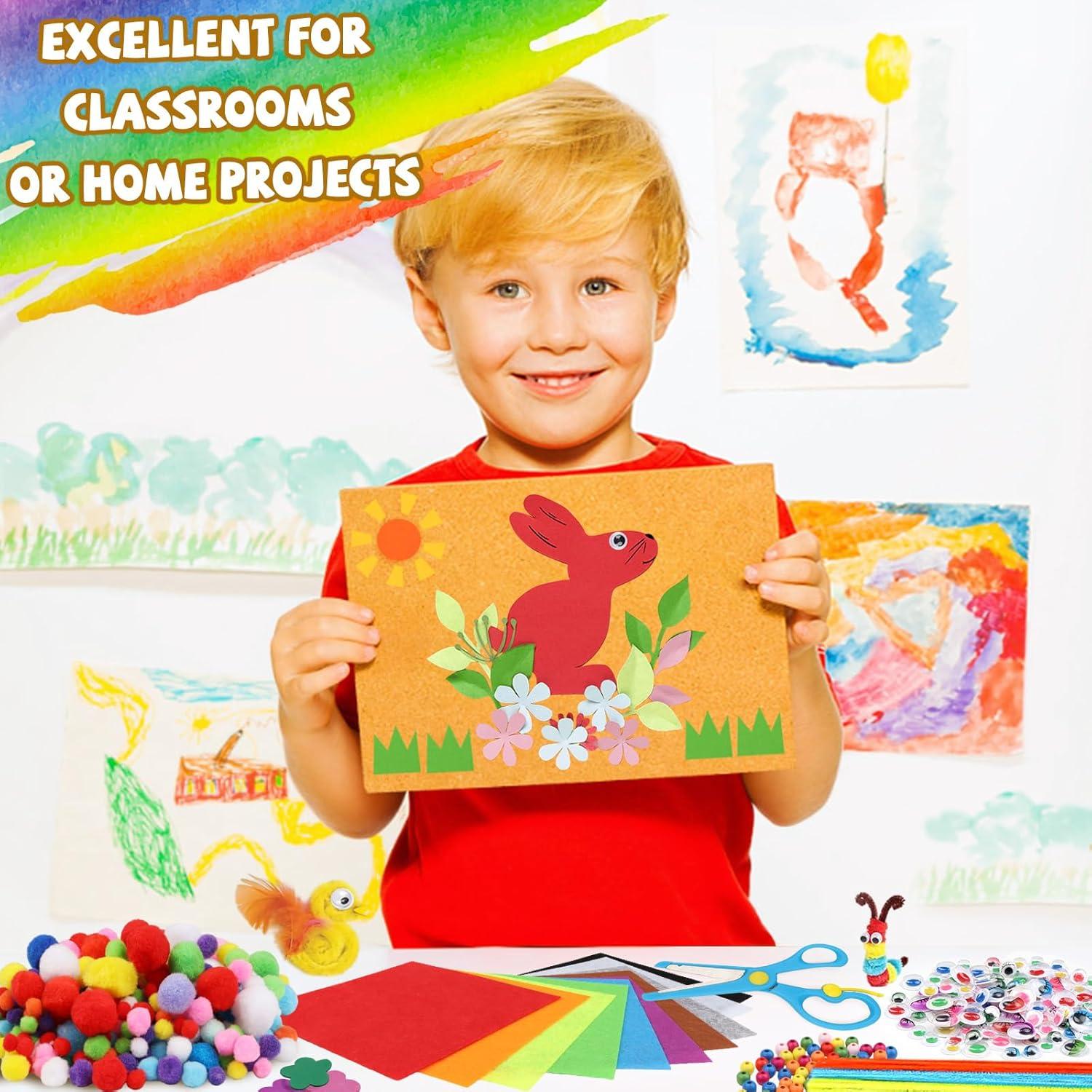 Kit de Manualidades DOITEM 1500 Piezas para Niños