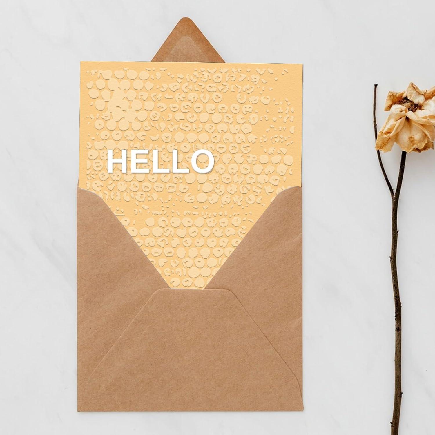 Carpeta de Embossing Dot Threetols 14.5x10.5 cm para Manualidades