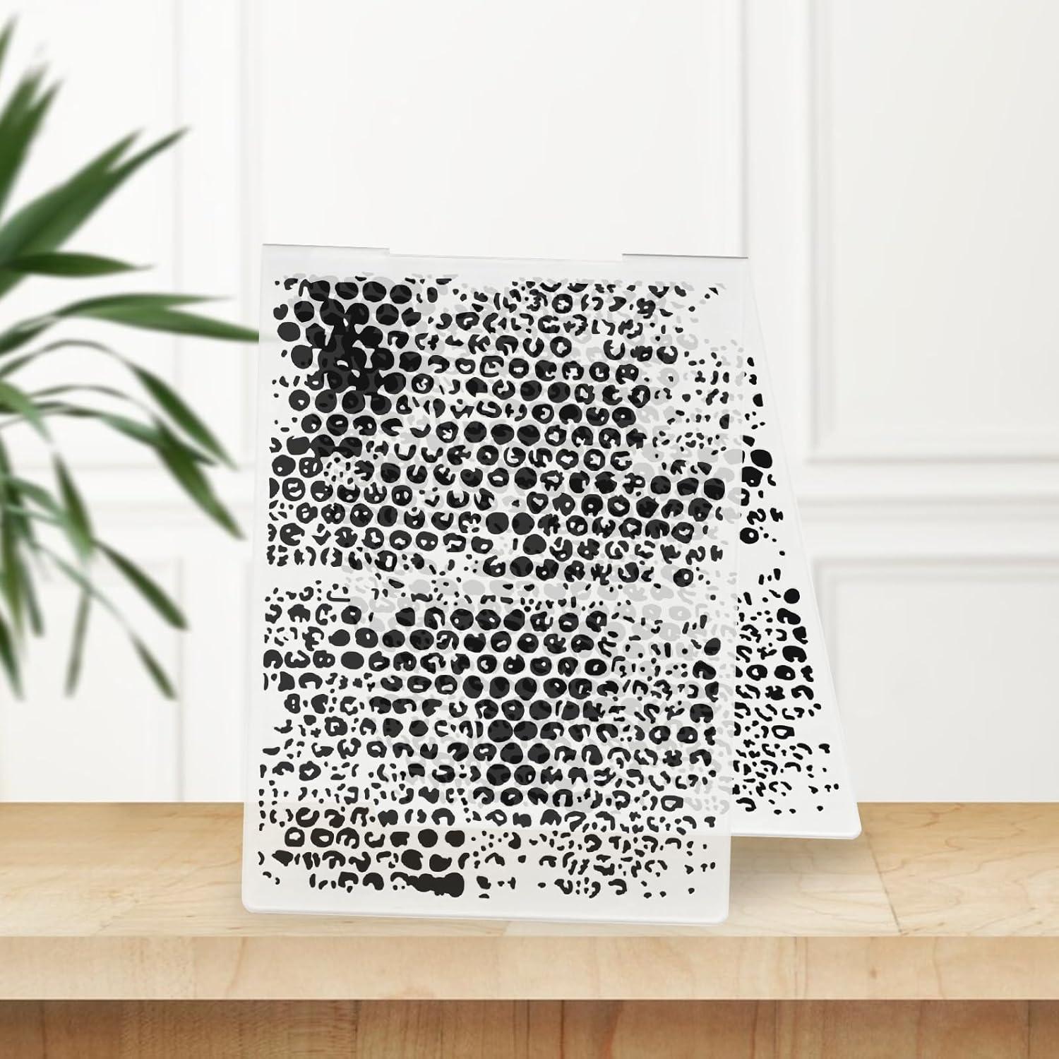 Carpeta de Embossing Dot Threetols 14.5x10.5 cm para Manualidades