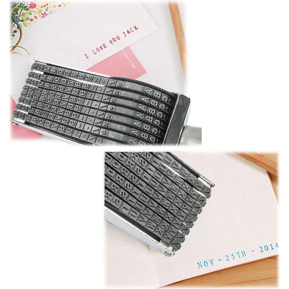 Sello Rodante Personalizado BUTEFO 8 Dígitos para Scrapbooking