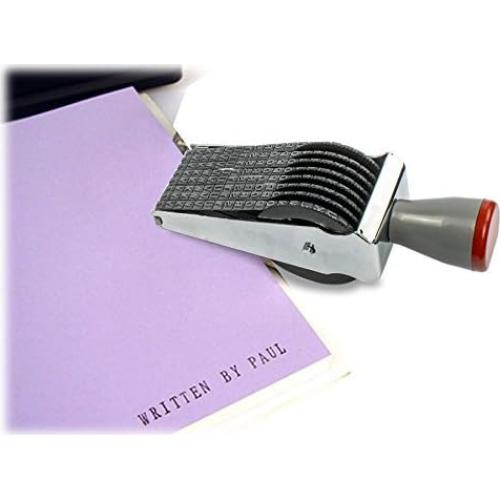 Sello Rodante Personalizado BUTEFO 8 Dígitos para Scrapbooking