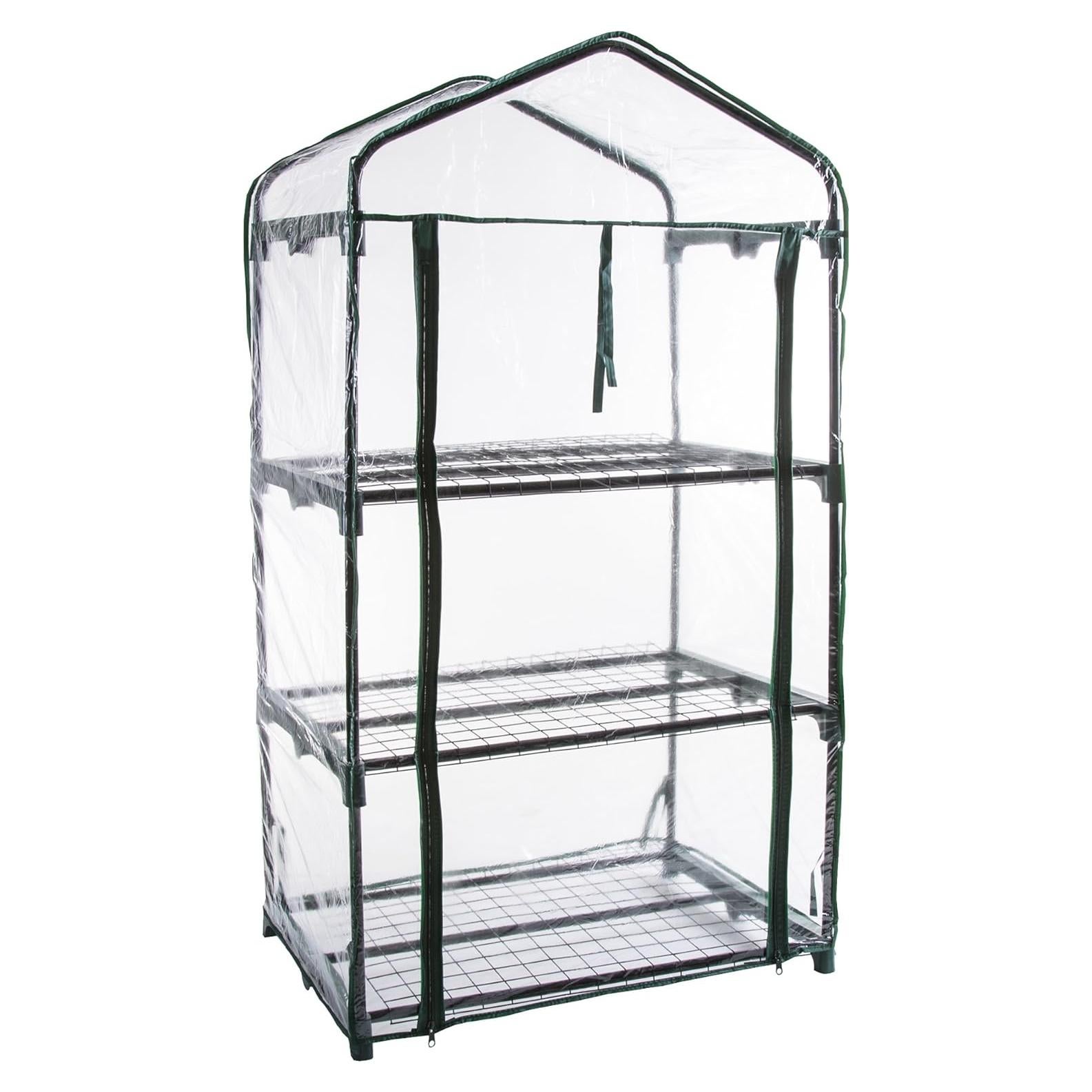 Invernadero Mini 3 Niveles Pure Garden - Estructura Metal 69.85x48.26x127 cm