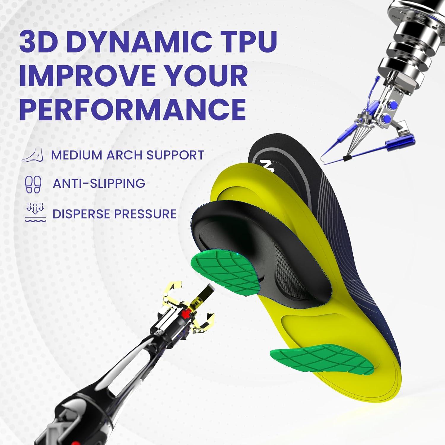 Plantillas ortopédicas Welnove para trabajo - 2 pares S
