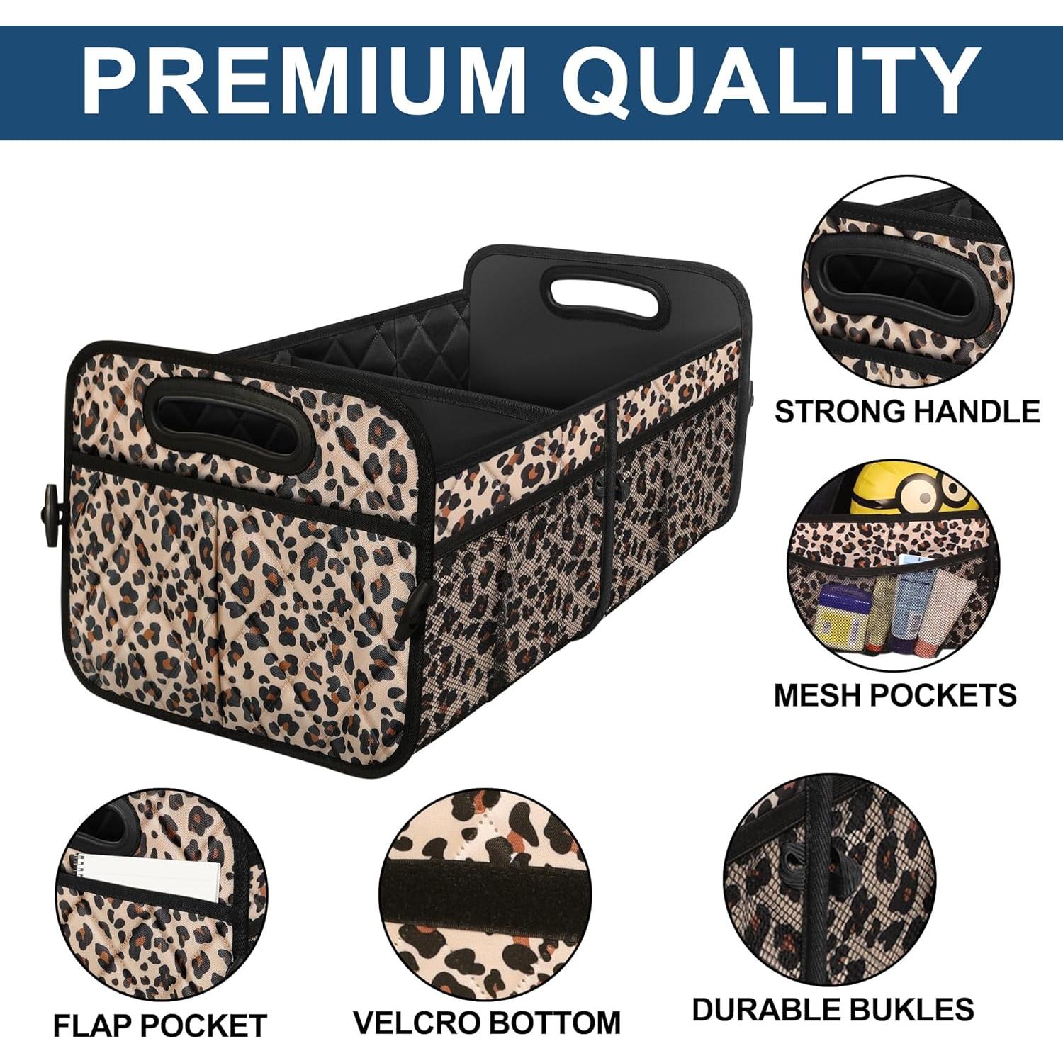 Organizador de Maletero Deosk 70L Plegable Impermeable Estampado