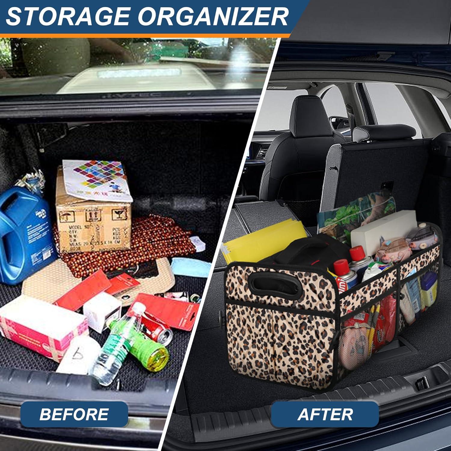 Organizador de Maletero Deosk 70L Plegable Impermeable Estampado