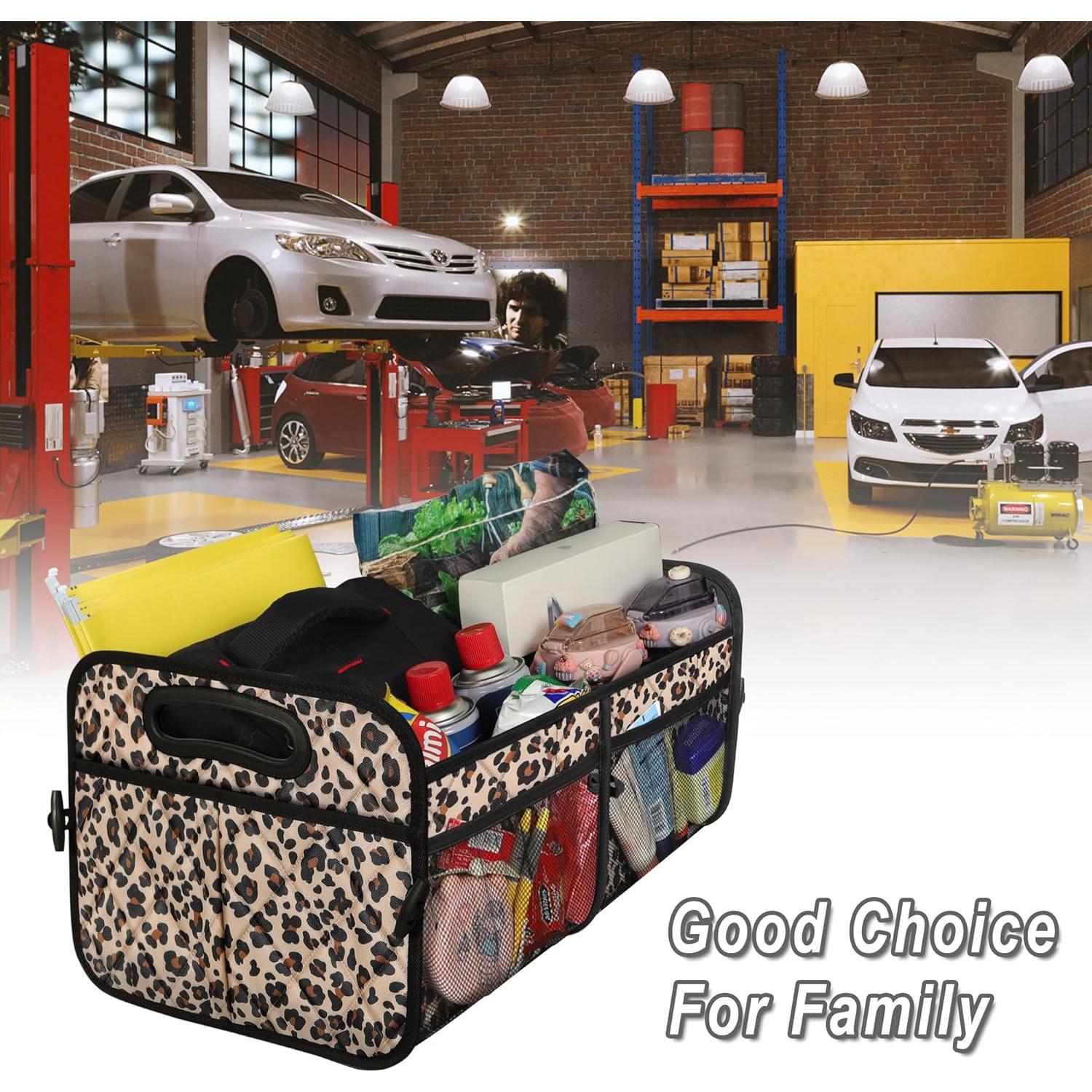 Organizador de Maletero Deosk 70L Plegable Impermeable Estampado