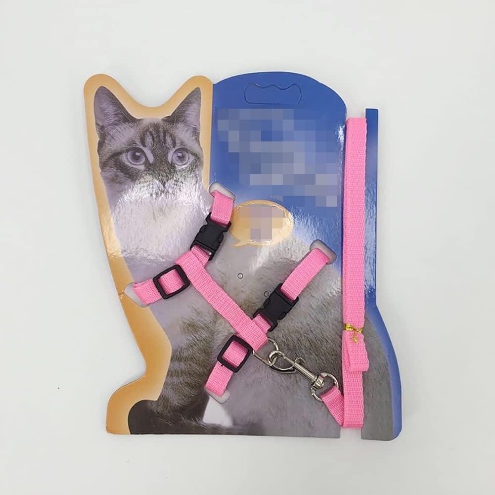 Arnés Ajustable para Mascotas UUYYEO 2 Pcs Rosa y Azul Claro