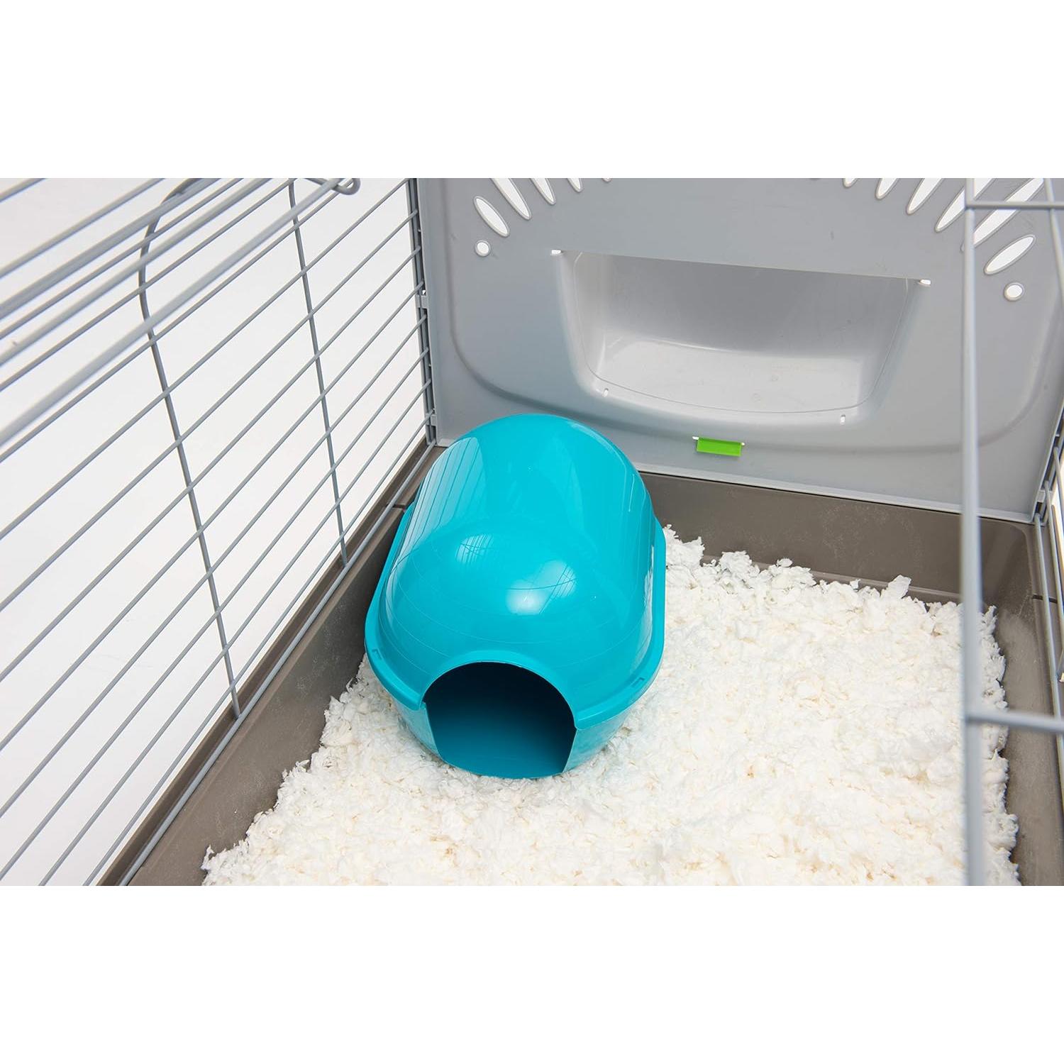 Igloo Mediano Lixit Azul para Animales Pequeños 19x30cm