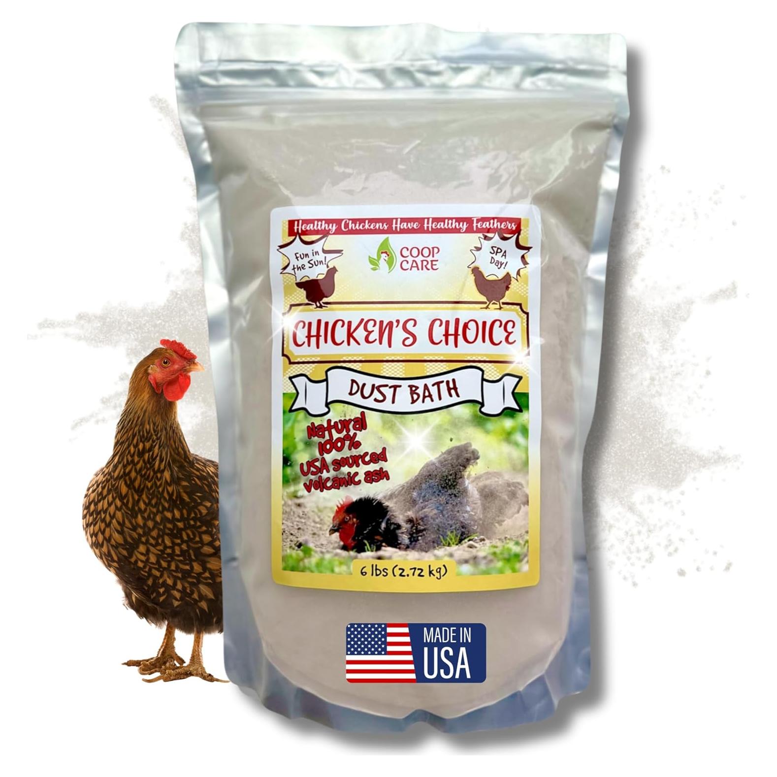 Baño de Polvo Natural Chicken's Choice 2.72 kg para Pollos