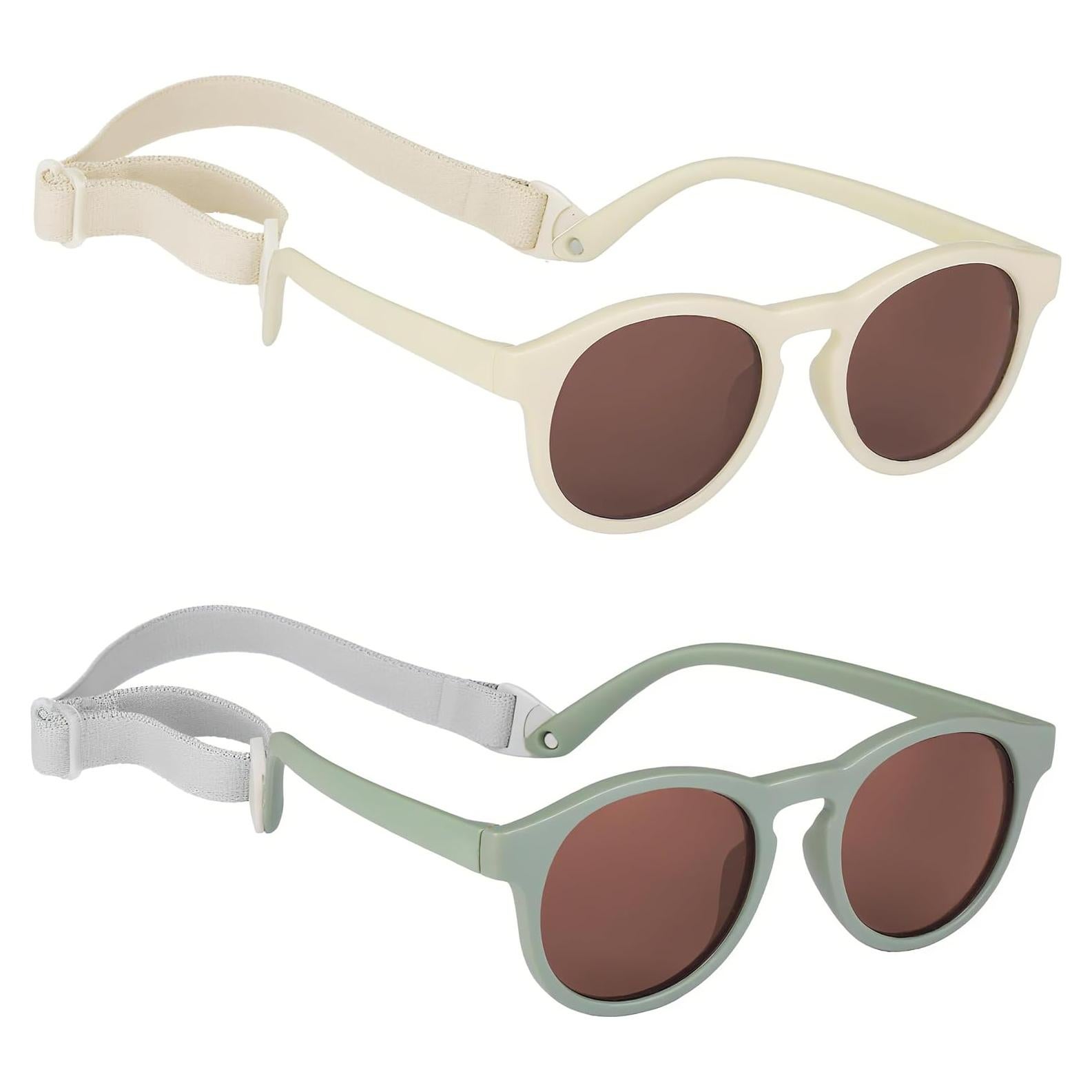 Gafas de Sol Polarizadas HXS para Niños 0-4 Años con Correa