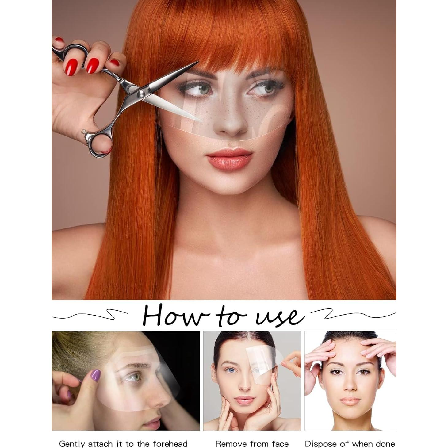 Viseras Faciales Desechables EBANKU 50 Pcs para Salón