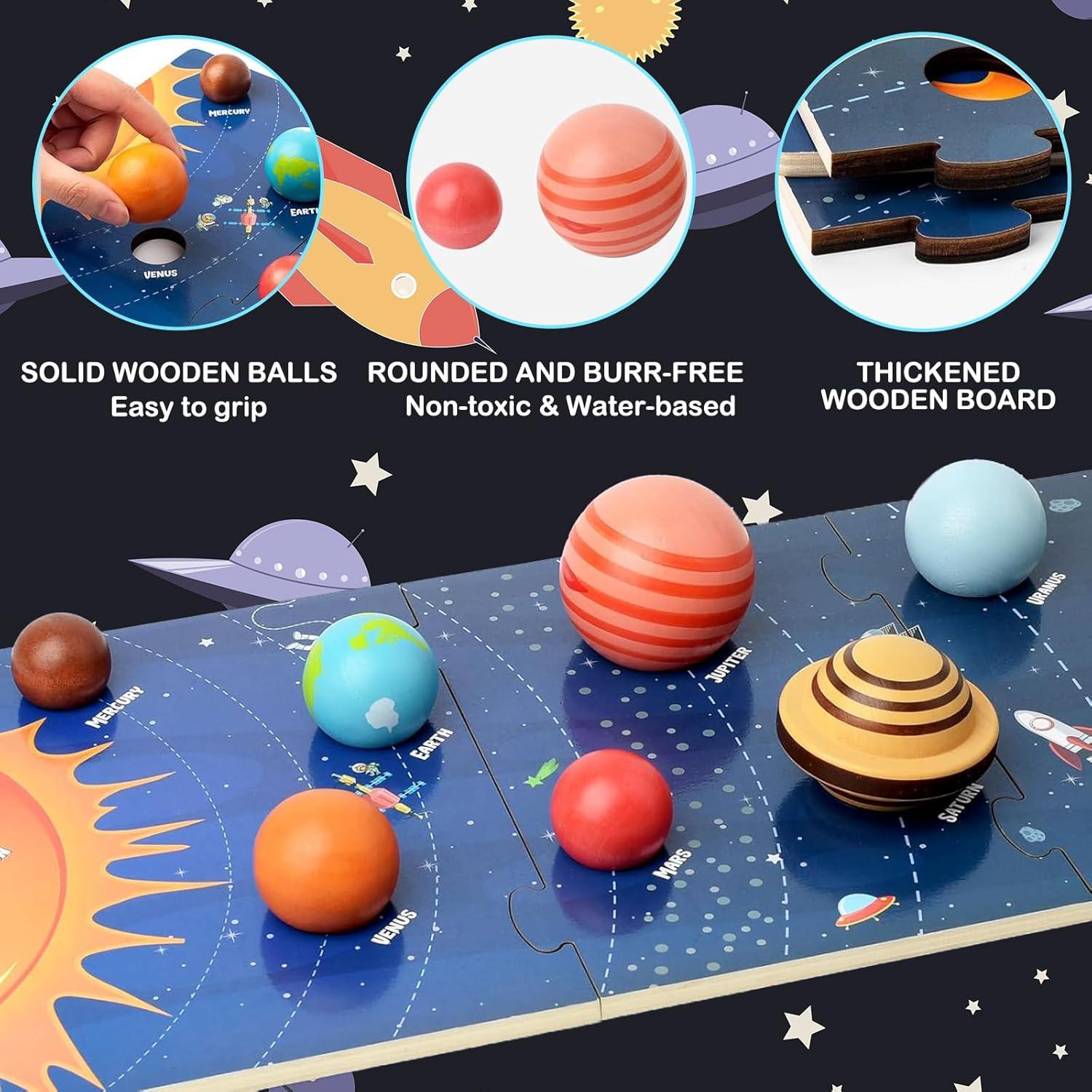 Kit Modelo Sistema Solar Planets Toys para Niños 3 Años