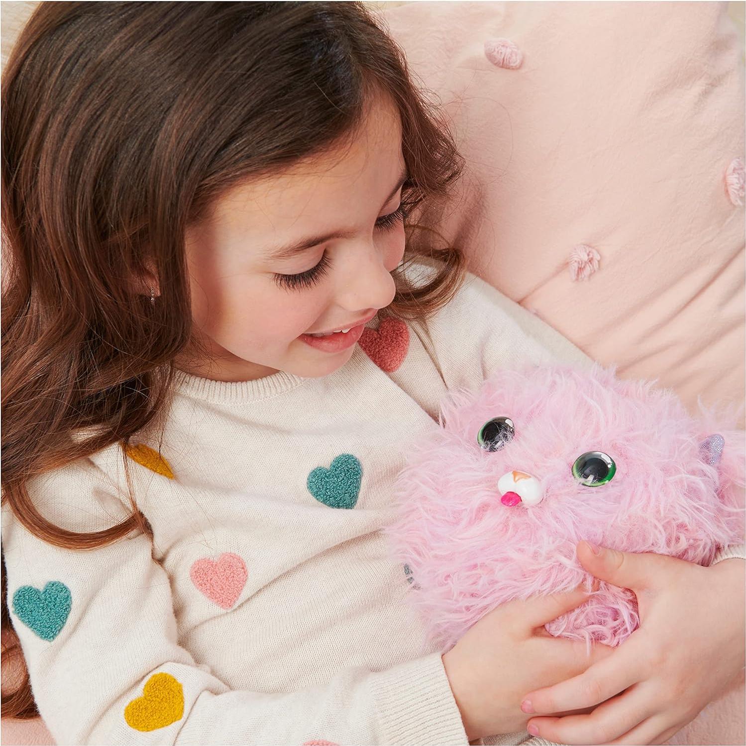 Purr 'n Fluff Juguete Interactivo Rosa Gatito 20 cm