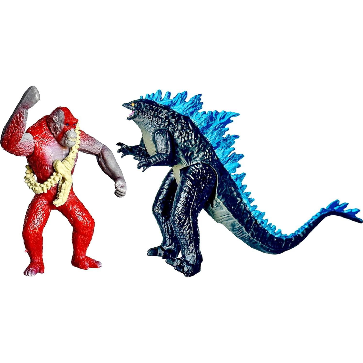 Conjunto de 10 Figuras de Acción Godzilla x Kong TwCare