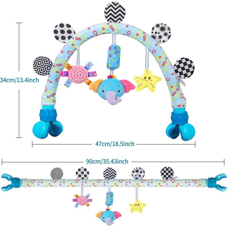 Juguete de Arco de Viaje Caterbee para Bebés - Elefante