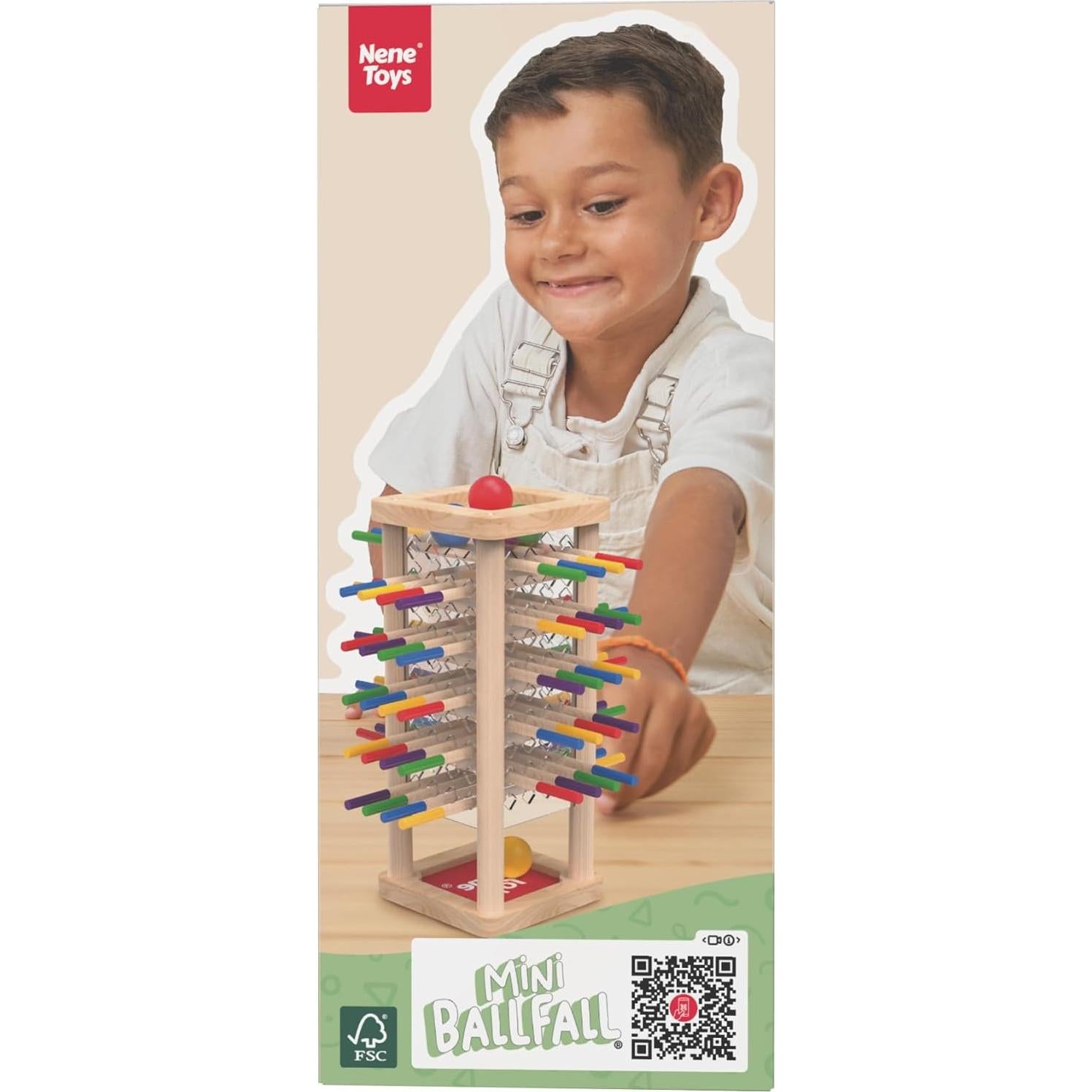 Juego de Mesa de Madera Nene Toys BALLFALL - 3 a 9 Años