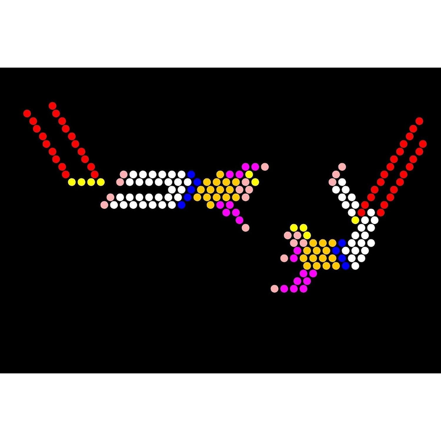 Plantillas de recarga IllumiPeg para Lite Brite Original 22.86x30.48cm