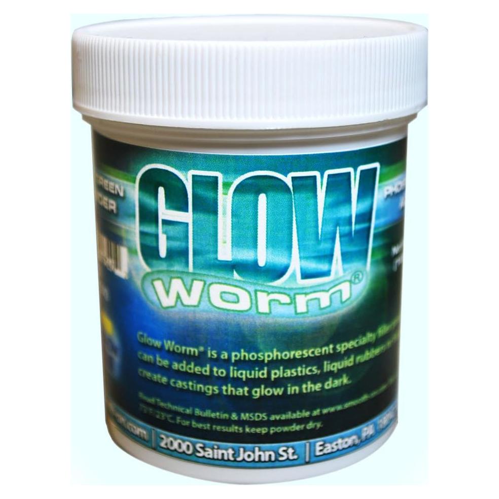 Polvo Fosforescente Azul-Verde 170g - Smooth-On