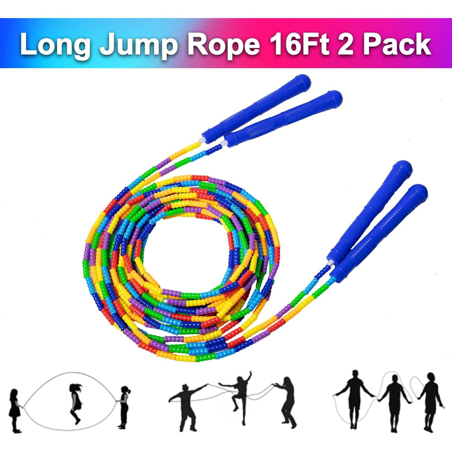 Cuerda de Saltar Doble Holandesa Newbyst 4.88m Ajustable