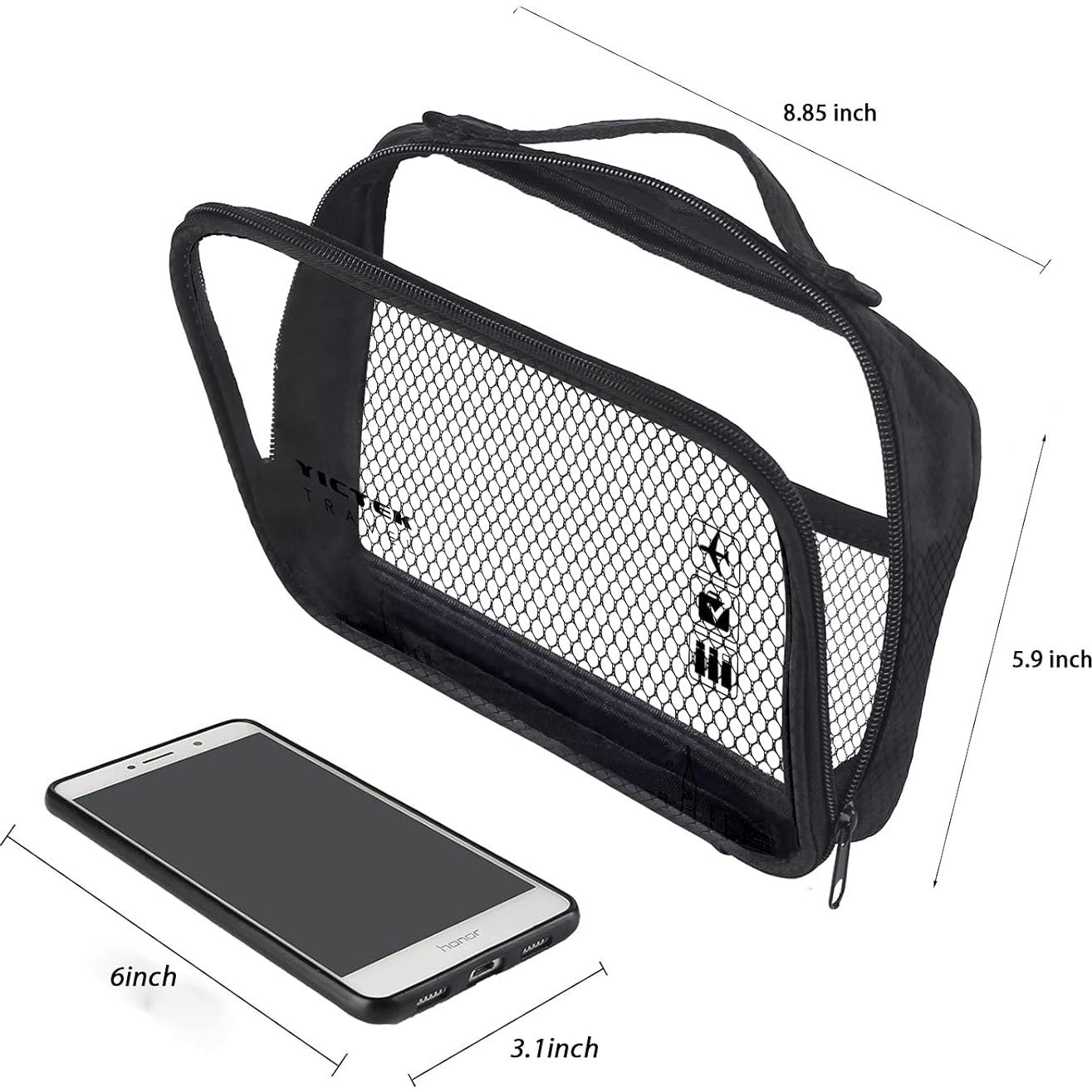 Kit de Botellas de Viaje YICTEK 60ml y 50ml - Aprobado TSA