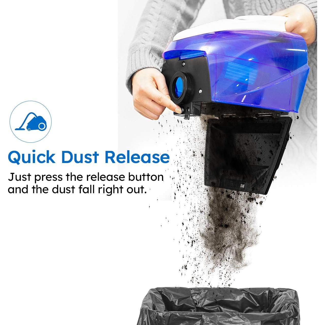 Aspiradora Cilindro Vacmaster CC0101 HEPA 2.5L 4.8kg