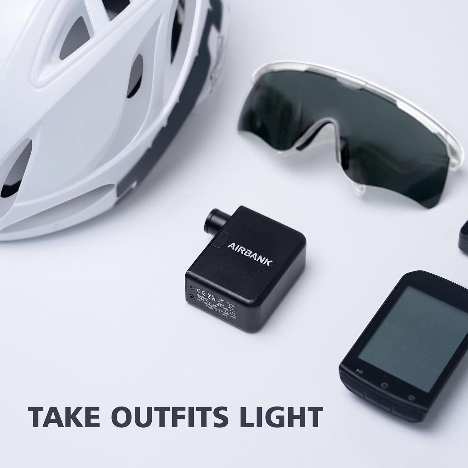 Bomba de Bicicleta AIRBANK POCKET PRO con Manómetro 120 PSI