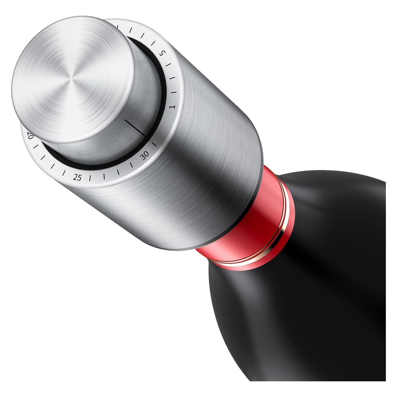 Tapones de Vacío para Botellas de Vino Hanlomele 2-en-1 Acero Inoxidable