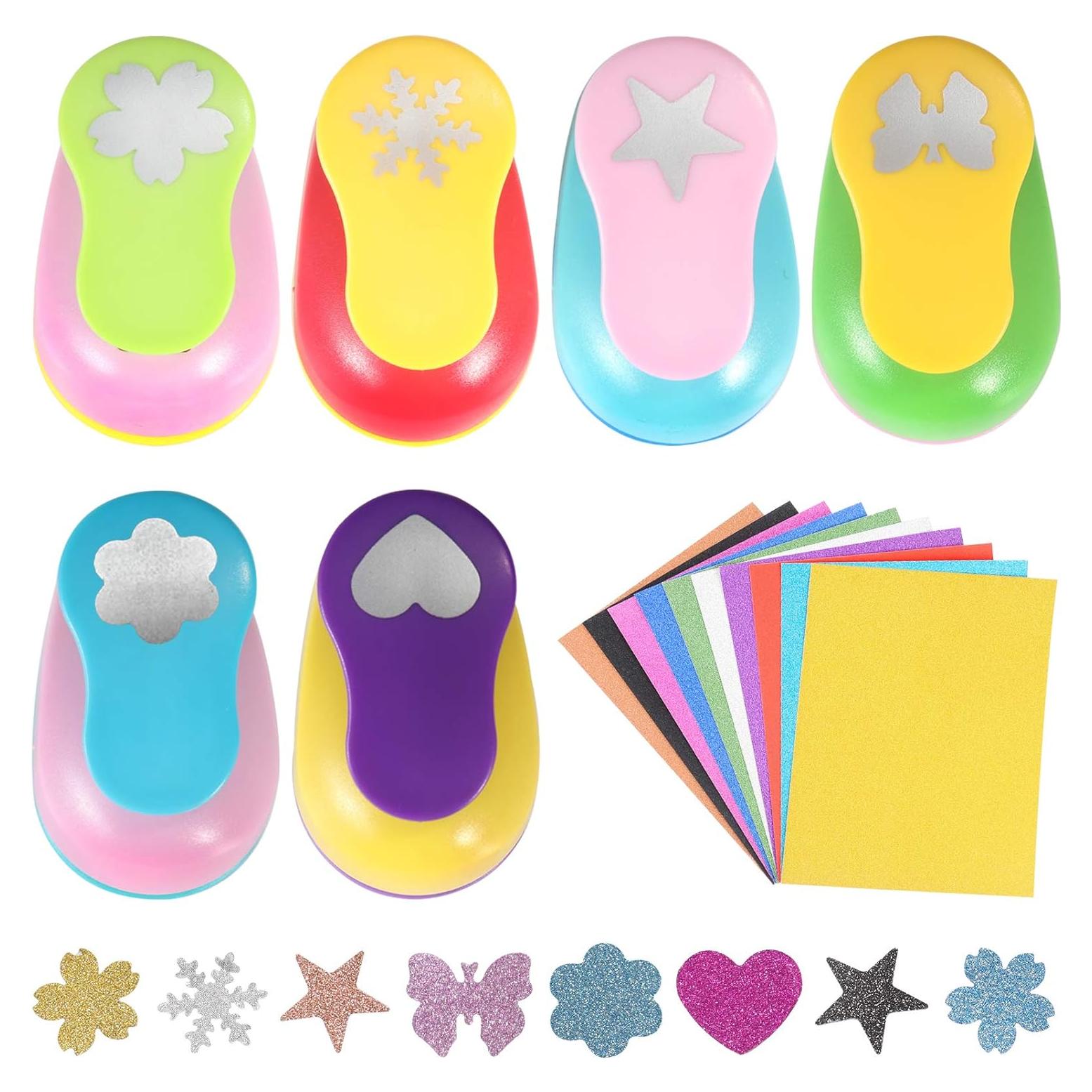 Set de Troqueladores de Papel Regilt 6 Pcs - Diferentes Formas