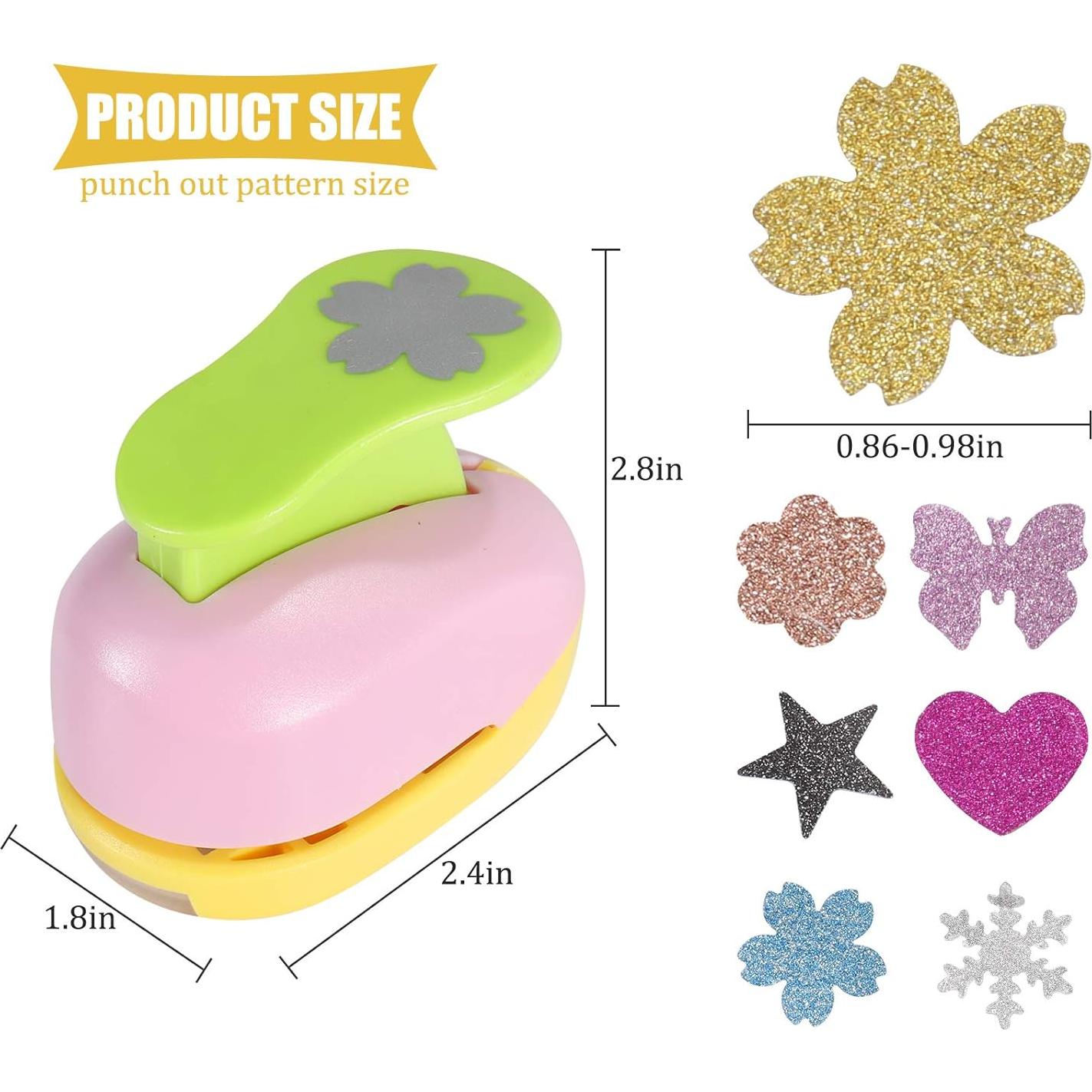 Set de Troqueladores de Papel Regilt 6 Pcs - Diferentes Formas