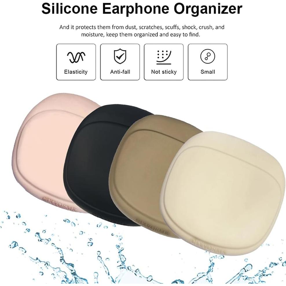 Organizador de Auriculares de Silicona CIXVOEMK - 4 Colores