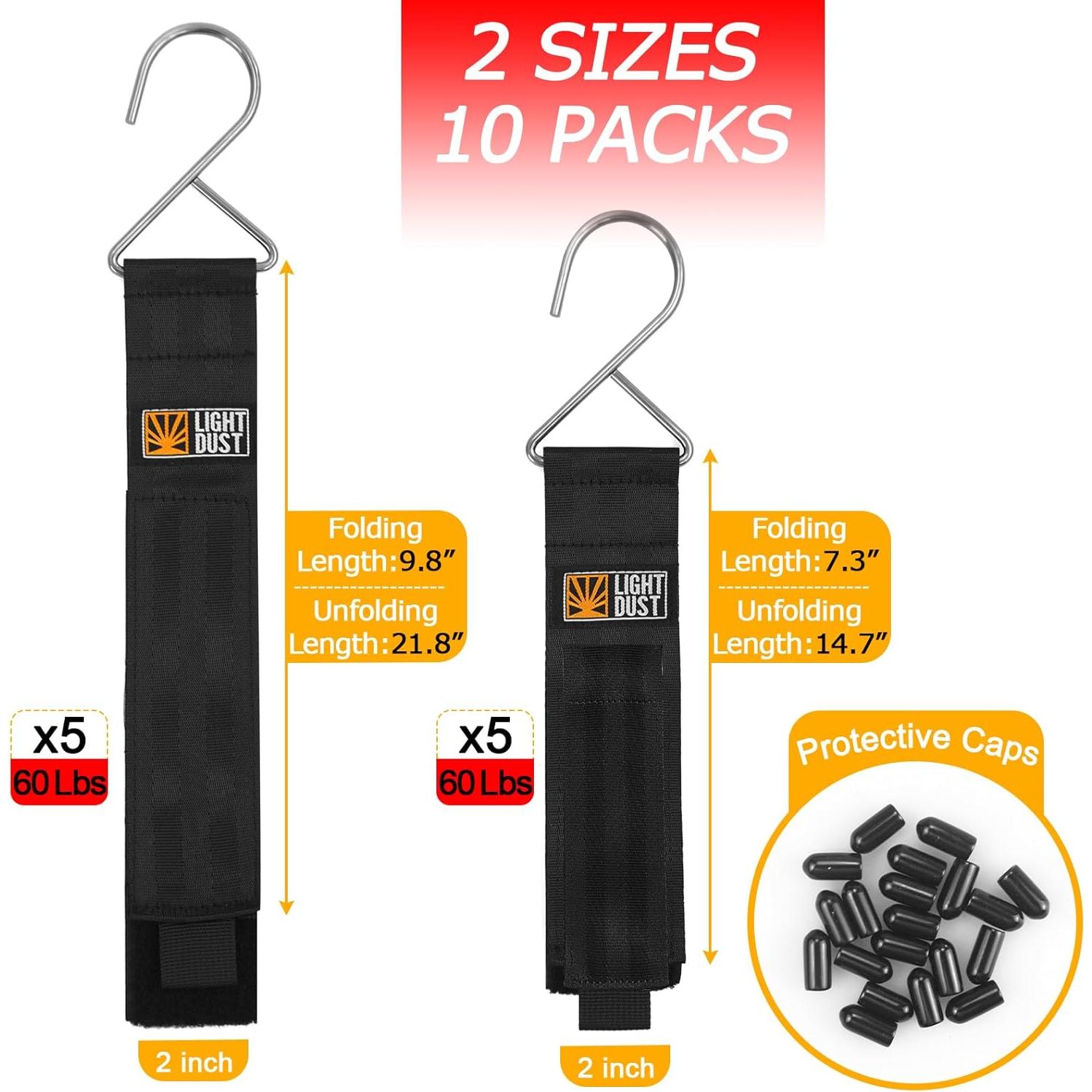 Soporte de Cuerda de Extensión LIGHT DUST 10 Piezas 55 cm