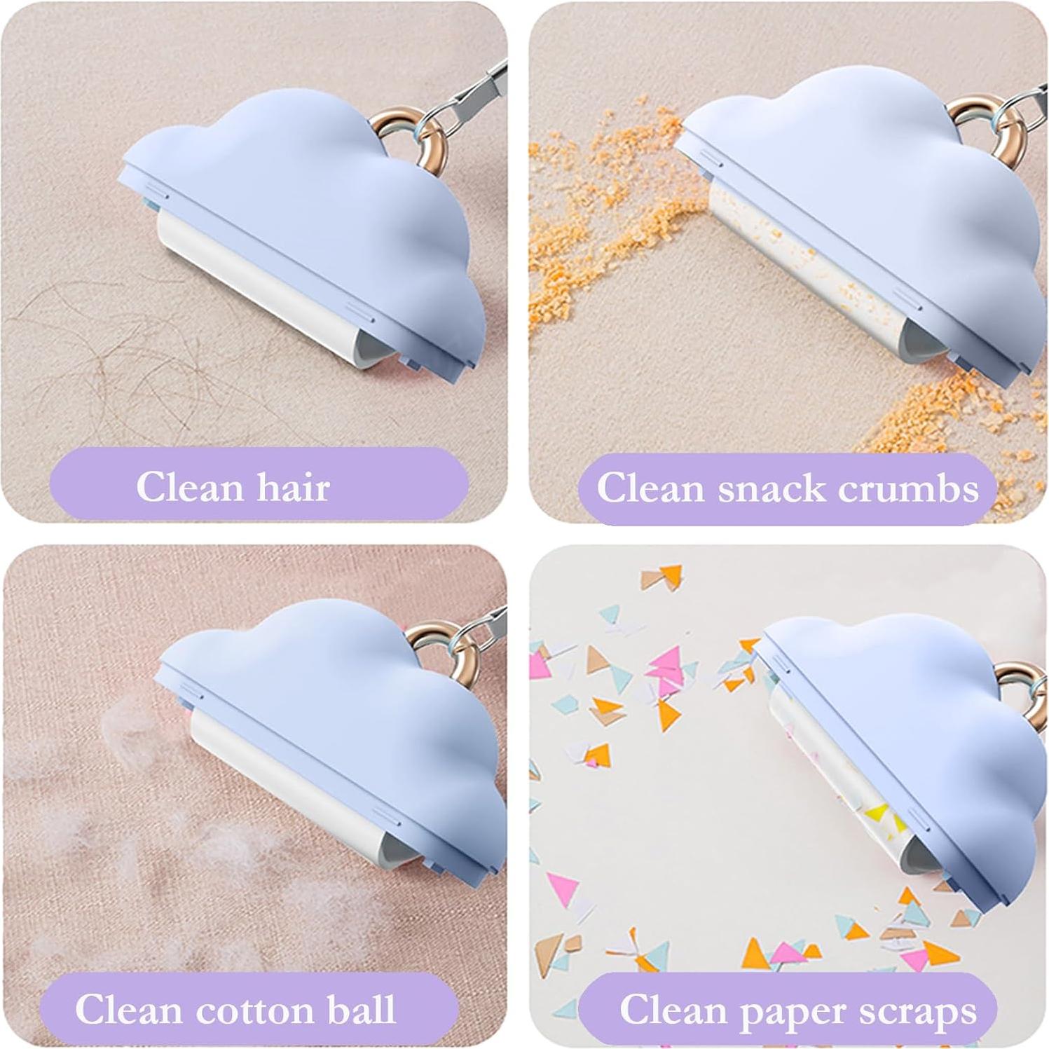 Rodillo de Pelusa Reutilizable LUCKLOCK Azul 210 Hojas