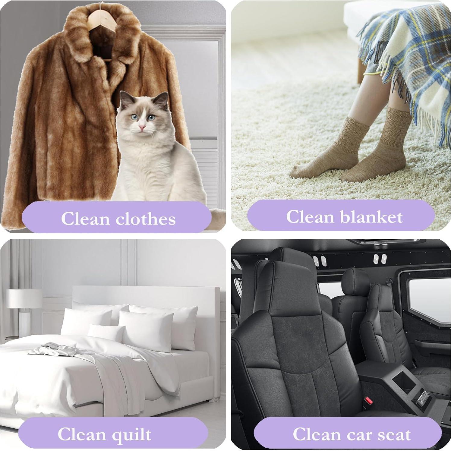 Rodillo de Pelusa Reutilizable LUCKLOCK Azul 210 Hojas