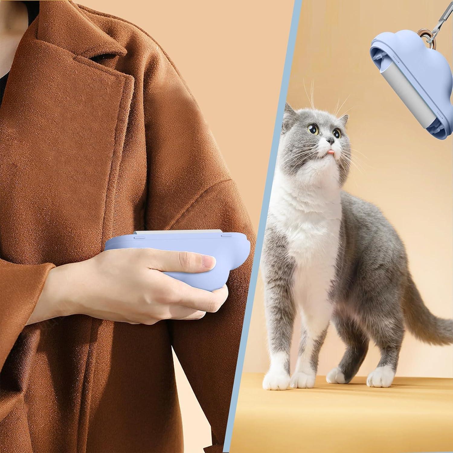 Rodillo de Pelusa Reutilizable LUCKLOCK Azul 210 Hojas