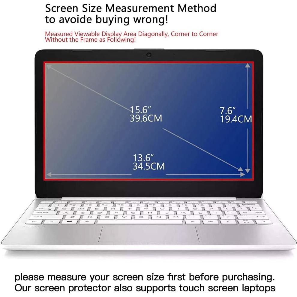 Protector de Pantalla FILMEXT 15.6" Anti Luz Azul 2 Paquete