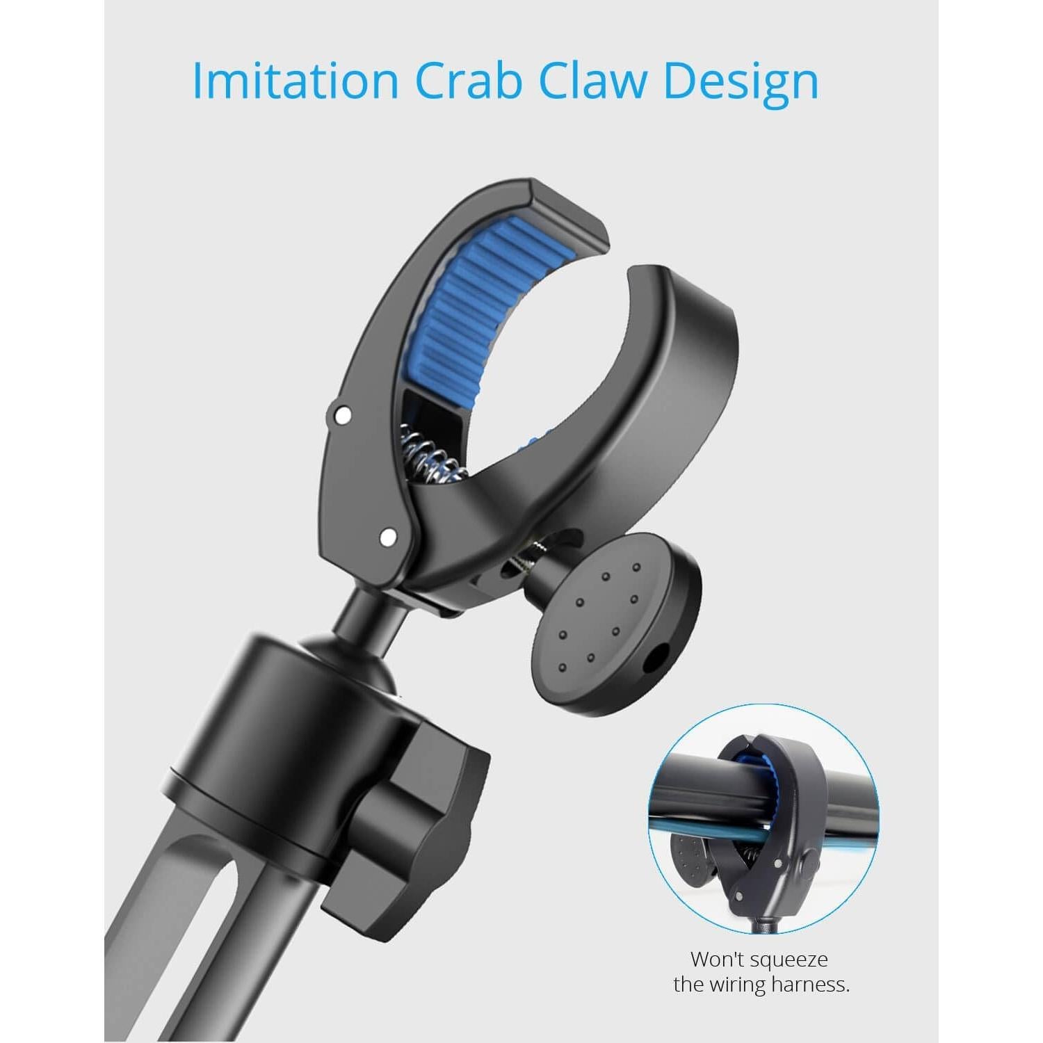 Soporte para Teléfono de Coche Qiling - Espejo Retrovisor Ajustable